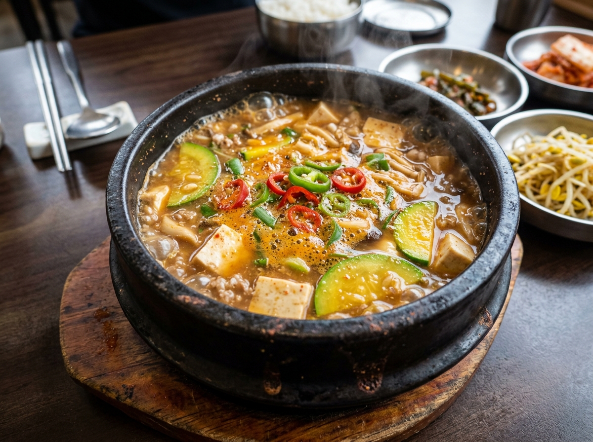 구수한 된장찌개